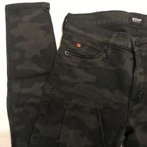 Hudson Skinny Jeans Camo Print 27